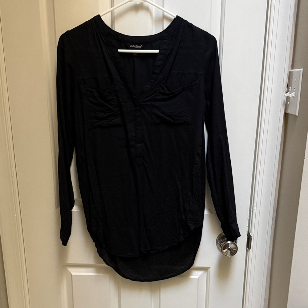 Women’s lucky brand back blouse